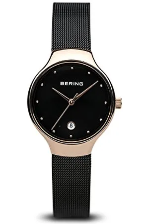Bering Damen Uhr Quarz Movement - Classic Collection mit Edelstahl und Saphirglas 13326-262