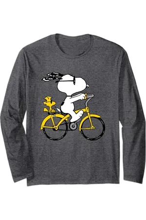 Peanuts Snoopy & Woodstock Reitrad Langarmshirt