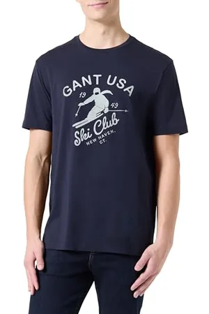 GANT Herren Seasonal Graphic T-Shirt, , Large