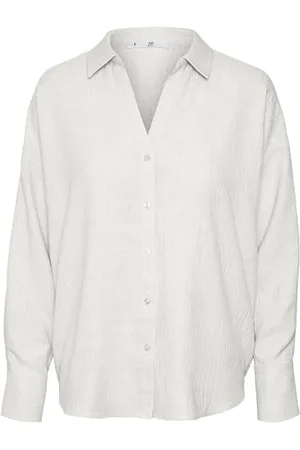 VERO MODA VMMELANEY QUEENY LS Shirt WVN NOOS