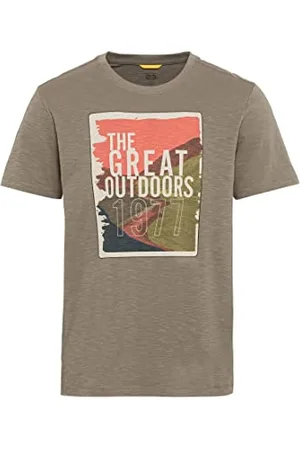 Camel Active Herren T-Shirt aus Organic Cotton Menswear-L