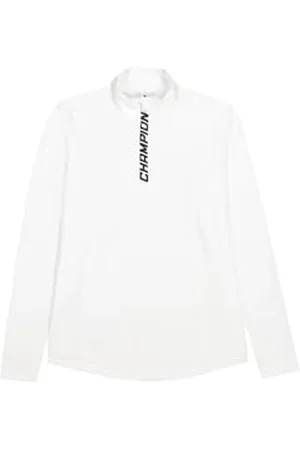 Champion Damen Legacy C-tech W (117586) -Quick-Dry Micro Polar Fleece Half-Zip High-Neck Sweatshirt, , XS