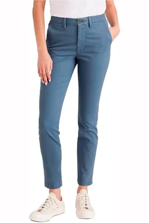 Dockers Damen Weekend Chino Skinny Fit, Tall Casual Chinos, , 32