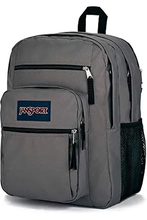 JanSport BIG STUDENT Großer Rucksack, 15 inch -Laptopfach, (Grau)