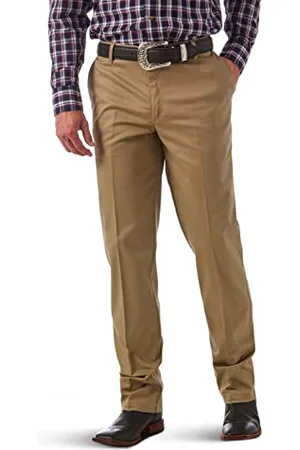 Wrangler Herren Flat Front Relaxed Fit Casual Pant Hose, , 46W / 30L