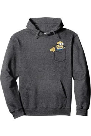 Minions Phil Banana In Pocket Hit Pullover Hoodie