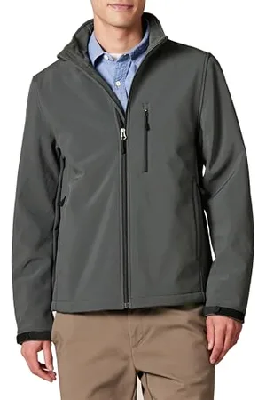 Amazon Herren Wasserbeständige Softshelljacke, , M
