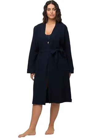 Ulla Popken Damen Bademantel, , 46-48
