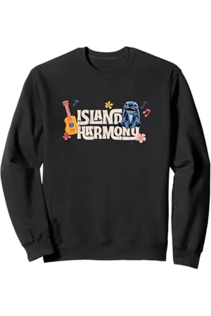 Disney Lilo & Stitch Island Harmony Distressed Logo Sweatshirt