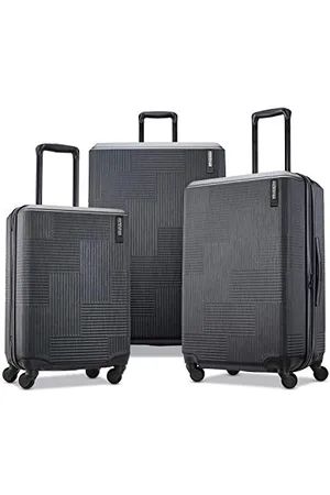 American Tourister Stratum XLT erweiterbares Hardside Gepäck mit Spinner Wheels, (Schwarz) - 122720-1465