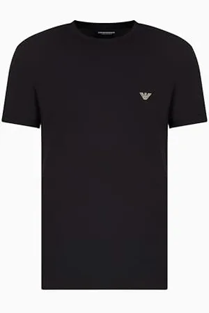 Emporio Armani Herren S/Sleeve T-Shirt, Black, XXL
