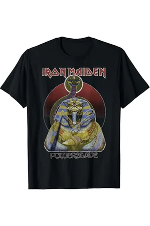Iron Maiden Sarcophagus Muted Vintage T-Shirt