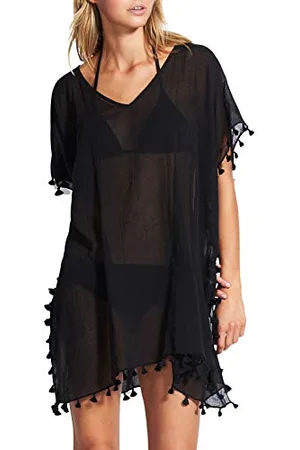 Seafolly Damen Amnesia Kaftan Pareos, , One Size (Herstellergröße:O/S)