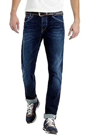 Pepe Jeans Herren Spike Straight Jeans, Denim Z45, 28W / 32L