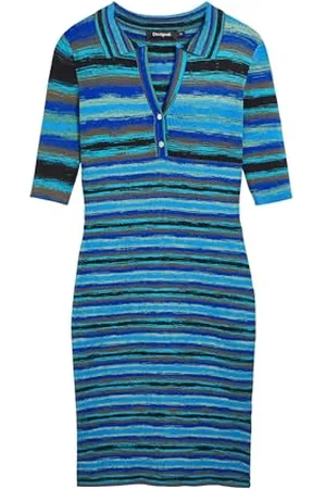 Desigual Damen Vest_mare Lässiges Kleid, , Medium