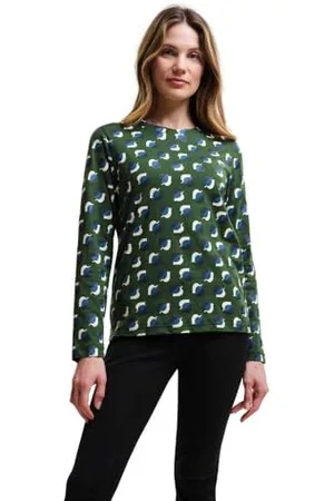 Regatta Damen Orla Winter Tee T-Shirt, Shadow Elm Smaragd, 40