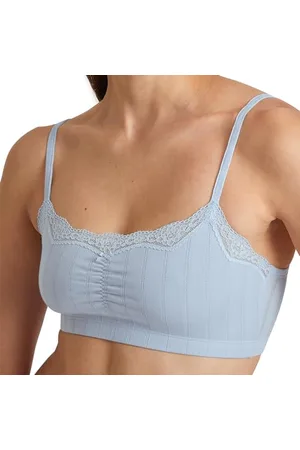 Calida Etude Toujours Bustier Damen, aus hochwertiger Supima-Baumwolle, mit feinem Nadelzug