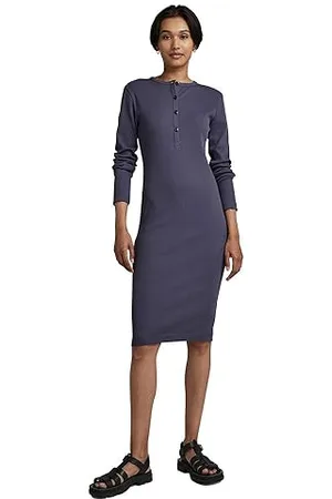 G-Star RAW Damen Henley 1 Kleid
