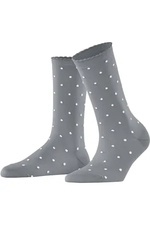 Falke Damen Socken Spike Dot W So Baumwolle gemustert 1 Paar, , 39-42
