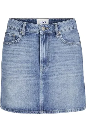 JACK & JONES JJXX JXLAURA Short MW Denim Skirt DNM SN