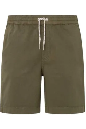 Pepe Jeans Herren Gymdigo Pull On Shorts Shorts, Grün (Military Green), 28W