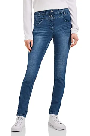 CECIL Damen B376056 Jeanshose Slim, , W25/L34