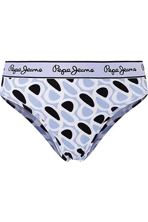 Pepe Jeans Damen P Print Brazilian Bikini Style Underwear, , S