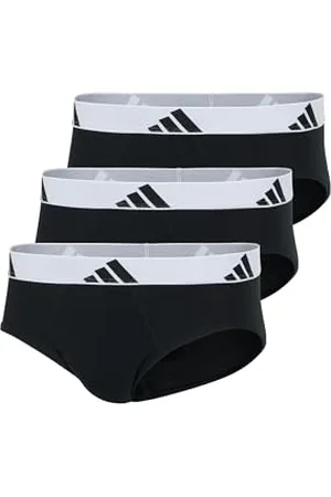 adidas Herren Slip 3er Pack-Brief (3PK) -Active Flex Cotton Unterwäsche, , XXL