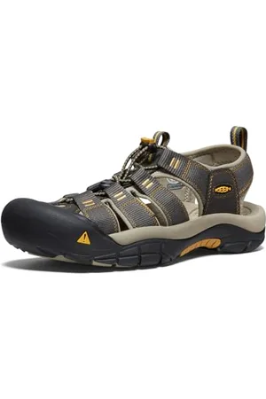 Keen Herren Newport H2 Sandalen Trekking-& Wanderschuhe, Grün (Raven/Aluminum), 48.5 EU