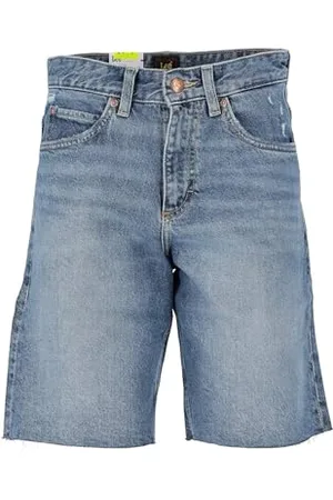 Lee Damen Rider Loose Denim Shorts, , 27W EU