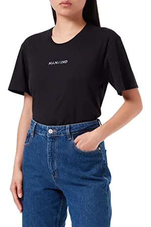 7 for all Mankind Damen Mankind Tee Cotton T Shirt, , M EU
