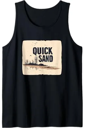 Quick Coole Treibsand-Rede für Mann und Frau Tank Top