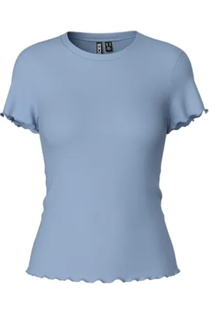 Pieces® Pcnicca Ss O-Neck Top Noos