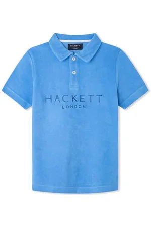 Hackett Herren Towelling Polo, , 3 Years