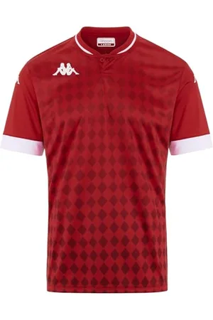 Kappa Herren bofi Tshirt, rot/weiß, M