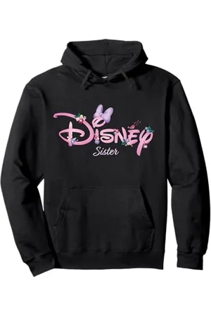 Disney Sister Minnie Mouse Logo Family Trip Birthday Gift Pullover Hoodie