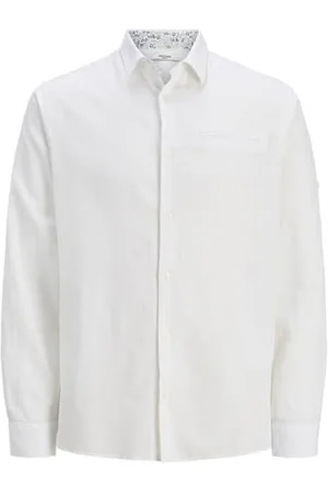 JACK & JONES Jprblasummer Detail L/S Shirt SMU