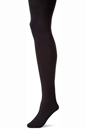 HUE Damen Blackout Tights with Control Top Strumpfhose, 90 den, , 3