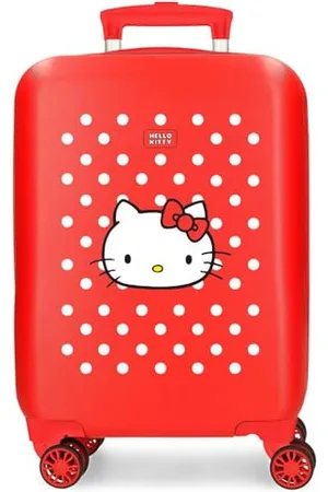 Hello Kitty Castle of Kabinenkoffer, , 33 x 50 x 20 cm, Fester ABS-Kunststoff, seitlicher Kombinationsverschluss, 28,4 l, 2 kg, 4 Doppelräder, Gepäck, Hand, , 33x50x20 cms