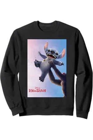 Disney Lilo & Stitch Rafiki Lifting Stitch Poster Sweatshirt