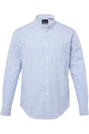 JP 1880 Herren, Trachten, MBD, Mf, Karo, Light HOL, 1/1 Hemd, , 7XL