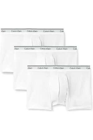 Calvin Klein TRUNK 3 PK 000NP2817AWHITE (White) S
