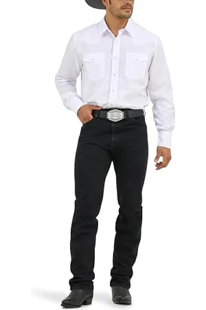 Wrangler Herren Slim Fit Jeans Silver Edition, , 32W / 30L