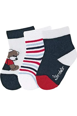 Sterntaler Baby-Jungen Söckch.3er-Pack Bär Socken, , 14