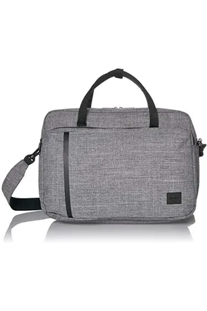 Herschel Gibson Messenger Bag, Raven Crosshatch, One Size