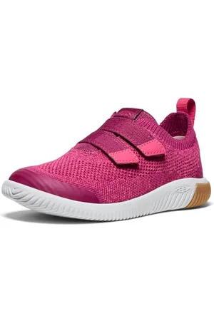 Keen Unisex Kinder KNX Knit Double Strap Sneakers, Beaujolais/Raspberry