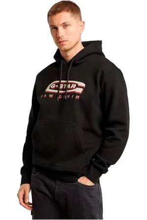 G-Star RAW Old Skool Logo Hooded Sweat
