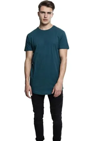 Urban classics Herren Shaped Long Tee T Shirt, , S EU