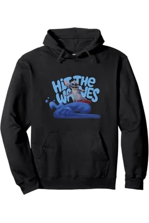 Disney Lilo & Stitch Hit The Waves Surfing Stitch Pullover Hoodie
