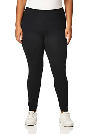 Juicy Couture Damen Performance hoher Taille und Script-Logo Leggings, , Groß